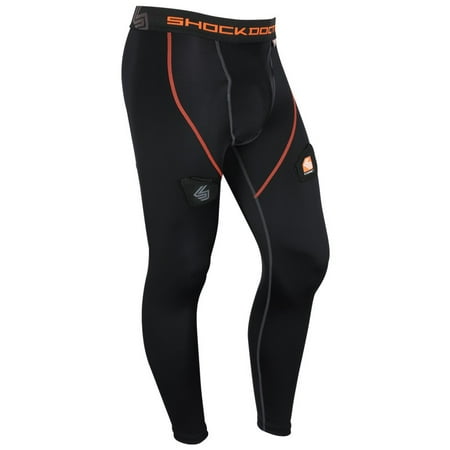 Shock Doctor Youth Core Compression Hockey Pant w/ Bio-Flex Cup Black Boys (Best Youth Hockey Pants)