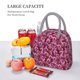 thumbnail image 5 of Disketp Orchids Flowers Bolsa Térmica para Almuerzo, Lonchera con Abertura Amplia y Gran Capacidad, Organizador Reutilizable para Mujeres, Hombres y Adultos, 5 of 6