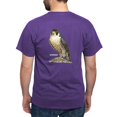 thumbnail image 2 of CafePress - Peregrine Falcon Bird Dark T Shirt - Men's Classic Graphic Cotton T-Shirt, 2 of 4