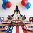 thumbnail image 6 of Staron Wooden Patriotic Decor Memorial Day Table Centerpiece, 4th of July Independence Day Decoration Wooden Ornaments, Patriotic Holiday Decor for Home Bookshelf Desk Living Room Bedroom, 6 of 6