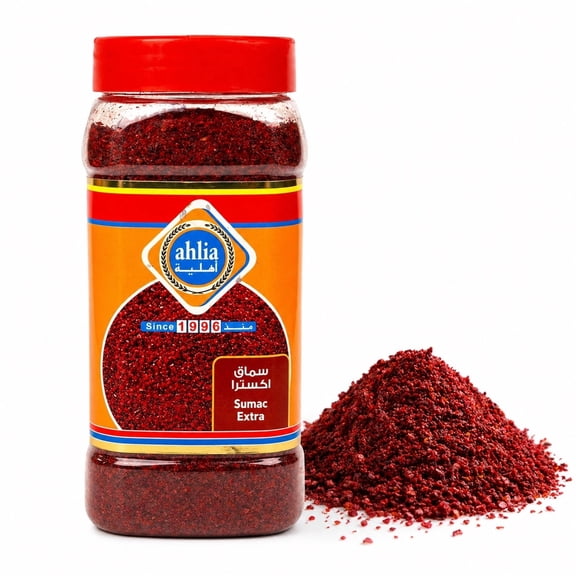 Ahlia Ground Sumac Spice Red and Tangy Seasoning 7.7 oz