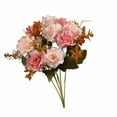 thumbnail image 1 of Flowers Artificial for Decoration High-End Artificial Flowers Diamond Rose Artificial Flowers 5 forks 10 Mini Roses Home Decoration Plastic Flowers Roses Artificial Flowers, 1 of 6