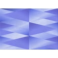 thumbnail image 1 of Ahgly Company Indoor Rectangle Patterned Light Slate Blue Area Rugs, 2' x 4', 1 of 6