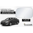 thumbnail image 3 of exactafit 8203L Driver Side Mirror Glass Replacement Fits 2007-2012 Toyota Camry Left Hand 3m Adhesives, 3 of 5
