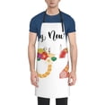 thumbnail image 4 of Cauagu 2025 New Year'S Aprons with Pockets,Waterproof Apron for Women,Kitchen Cooking Apron Adjustable Bib Aprons Chef Apron for Cooking,Drawing,Crafting, 4 of 8