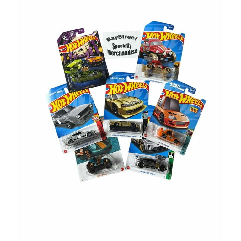 Hot Wheels Corvette Toy Set Pack - 72 Collectible Diecast Cars