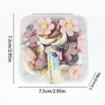 thumbnail image 3 of 20PC Flower Push Pins Cute Push Pins for Cork Board Decorative Floret Wall Thumb Tacks for Bulletin Board Office Hanging Photo Poster Feature Wall(Pink,White,Small,Flower), 3 of 4