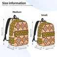 thumbnail image 2 of Fuzoiu Aztec Print Canvas Backpack,Lightweight Travel Daypack,School Backpack Purse for Women Men, Casual Aesthetic Backpack, 2 of 5