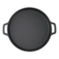 thumbnail image 2 of Pancake Flat Frying Pan, Cast Iron Skillet for Kitchen, Anti Stick, Even Heating, Multifunctional, Easy to Clean, Flat Bottom, Suitable for All Pancakes, 2 of 7
