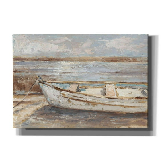 Epic Graffiti "Weathered Rowboat II" by Ethan Harper, Canvas Wall Art, 26"x18"