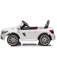 thumbnail image 5 of Licensed Benz CLS 350 12V Electric Ride on Toys with Bluetooth Music, LED Lights, Spring Suspension, Power Car Wheels, Electric Car for Kids with Parent Remote Control (White), 5 of 7