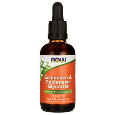 NOW Foods Echinacea & Goldenseal Glycerite 2 fl oz Liq
