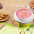 thumbnail image 4 of Tgosomt Slushy Cup, TIK TOK Frozen Magic Slushie Maker Cup Squeeze,Ice Cream Make,Cool Fun Stuff Things Gadgets (Pink), 4 of 10