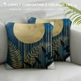 thumbnail image 3 of PRATYUS Blue and Grey Throw Pillows Boho Pillow Covers Abstract Geometric Pillow Covers Mid Century Modern Decor for Sofa Bed Living Room Couch 20x20in, 3 of 5
