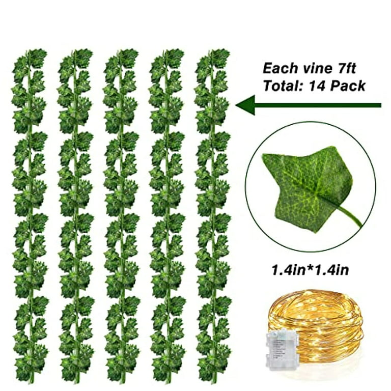 Artificial Simulation Green Vine String Fake Vine Lifelike