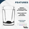 thumbnail image 2 of Square Shot Glasses by ARC 2 oz. Set of 10, Bulk Pack - Great for Weddings, Birthdays, Parties, Indoor & Outdoor Events - Black, 2 of 5