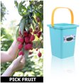 thumbnail image 3 of unbranded Ice Cube Bucket Para Almacenamiento Con Mango Color Azul Para Fiestas Y Bebidas Refrigeradas, 3 of 7