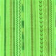 thumbnail image 1 of Ahgly Company Indoor Square Oriental Green Modern Area Rugs, 8' Square, 1 of 4
