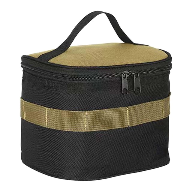 Camping especias tarros bolsa bolso bolsa salsa portátil utensilios organizador Separable negro Zulema Organizador de utensilios
