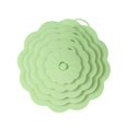 thumbnail image 1 of GROWTH TANK 5 Pieces Silicone Lids Replacement Reusable 5 Sizes Microwave Splatter Cover for green, 1 of 9
