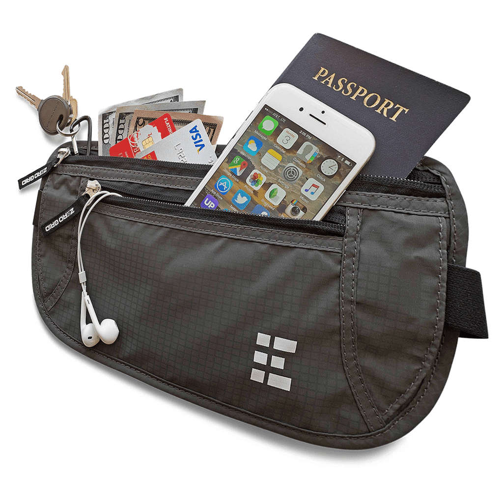 – Ideal for travel with RFID Protection Money Belt 
