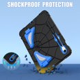 thumbnail image 4 of For Samsung Galaxy Tab S7/S8/S9 SM-X710/S9 FE Case Spider Web Silicone+PC Rugged Protective Cover, 4 of 5