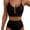 Black1, variant on Women's High Waisted Bikini Set - Sexy V-Cut Bathing Suit for Women with U-Shape Metal Trim, Push Up Ruched Textured Swimsuit for Women 2026 Summer Beach, Black