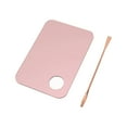 Rose Gold Foundation Mixing Tray Spatula Set Foundation Holder Plate