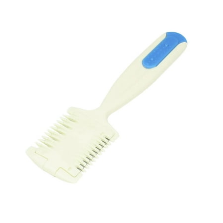 Unique Bargains 2 Blades Hair Cutting Thinning Comb Razor Bangs