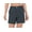 Black, variant on Little Donkey Andy Women's 6 Inch Quick Dry Lightweight Shorts Stretch Golf Hiking Travel Black Heather S