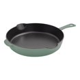 thumbnail image 1 of STAUB Pans 22 cm / 8.5 inch Cast Iron Traditional Deep Frypan, Eucalyptus, 1 of 1