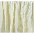 thumbnail image 2 of Cozy Line Home Fashions Patterned Yellow Stripe Bed Skirt, Dust Ruffle with Split Corners, 16" Drop (King & Queen), 2 of 3