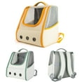 thumbnail image 3 of Pet Backpack Carrier For Cats Transparent Window Breathable Mesh Pets Travel Bags, 3 of 7