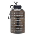 thumbnail image 1 of 3.78l Large Water Bottle Hydration With Motivational Time Marker Reminder xi, 1 of 5