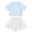 00&Light Blue1954, variant on Tiijoy Toddler Girls Athletic Outfits Breathable Quick-Dry Short Sleeve T-Shirt Shorts Set