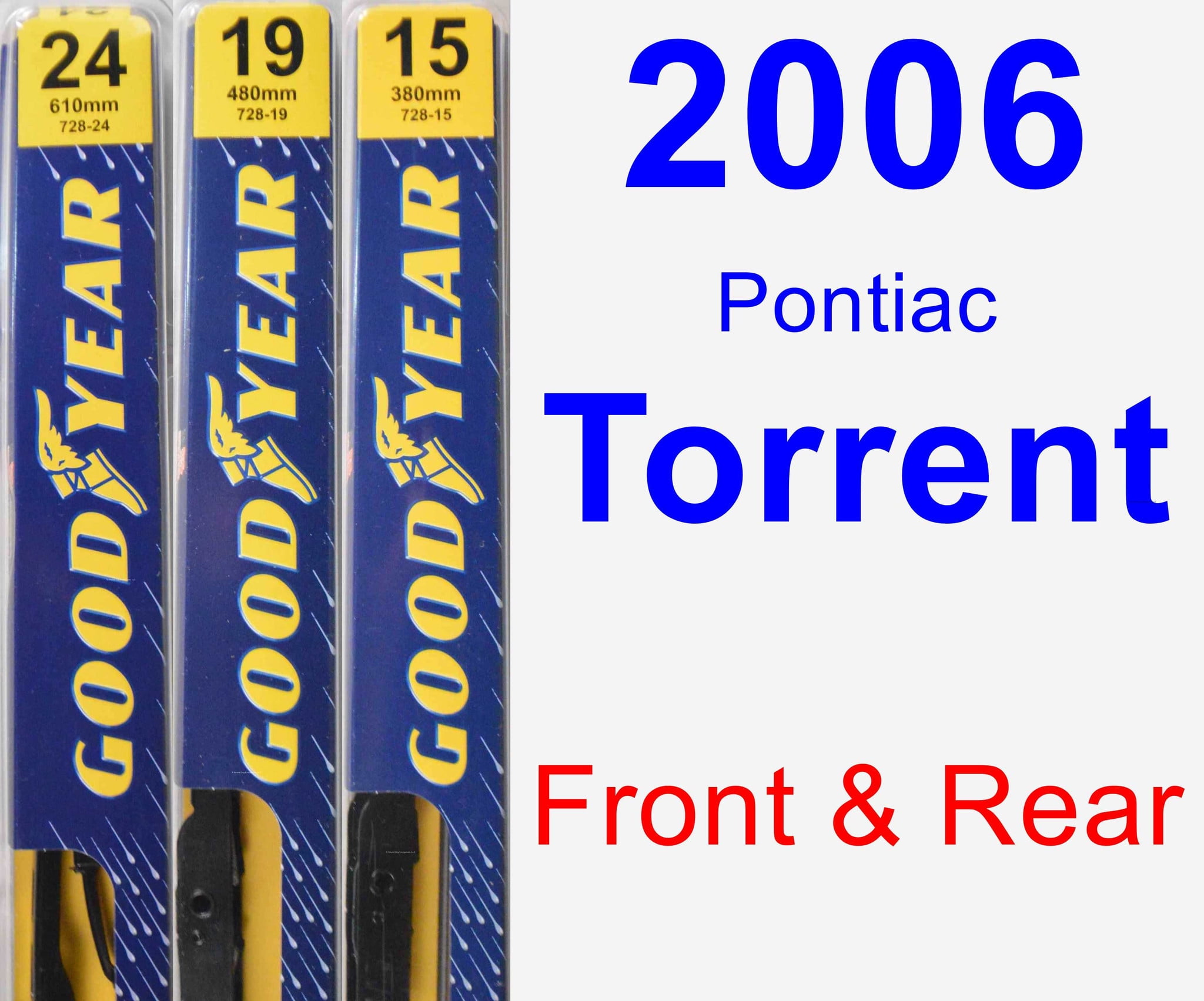 06 Pontiac Torrent Wiper Blade Set Kit Front Amp Rear 3 Blades Premium Walmart Com 06 Pontiac Torrent Wiper Blade Set Kit Front Amp Rear 3 Blades Premium Walmart Com