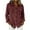 Wine, variant on BLVB Womens Corduroy Button down Shirts Dressy Casual Boyfriend Tops Long Sleeve Blouses Oversized Fall Tops Jackets Shackets