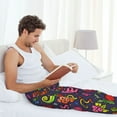 thumbnail image 5 of Naloa Berry Fruits Pajama Pants Men, PJ Bottoms, Sleep & Lounge Pants-XX-Large, 5 of 6