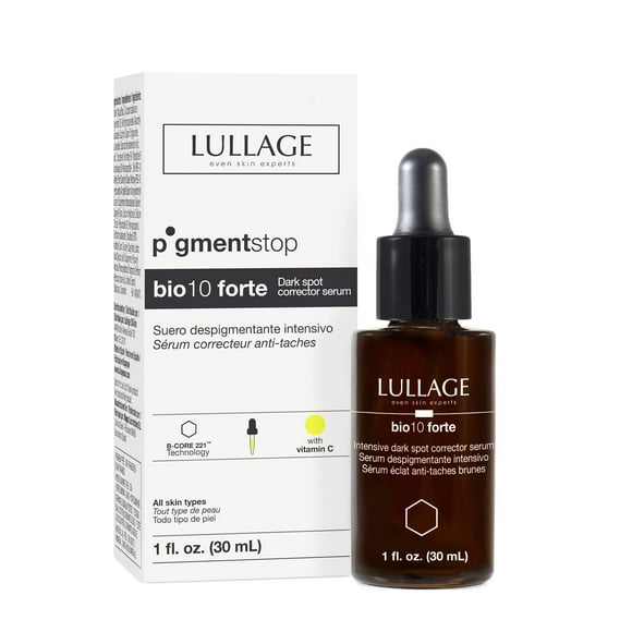 Correcteur de Taches Foncées bio10 Forte avec Vitamine C & B-CORE 221TM Sérum Correcteur de Taches Foncées (Goutteur)