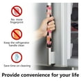 thumbnail image 6 of 2 Pack Universal Adjustable Appliance Handle Covers for Fridge Oven Dishwasher Kitchen Decor Orange and Black Bats, 6 of 6