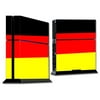 Skin Decal Wrap Compatible With Sony PS4 Console German Flag