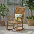 thumbnail image 2 of Noble House Arcadia Outdoor Acacia Wood Rocking Chair Teak, 2 of 4