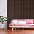 thumbnail image 6 of MG-1014 Medium Slats Wined Polystyrene Wood Slat Walls (73.5 Sq.ft / Pack) - 10 Pieces, 6 of 6