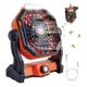 thumbnail image 1 of Ventilador Portátil Camping Acampar Recargable Usb Luz Led, 1 of 8