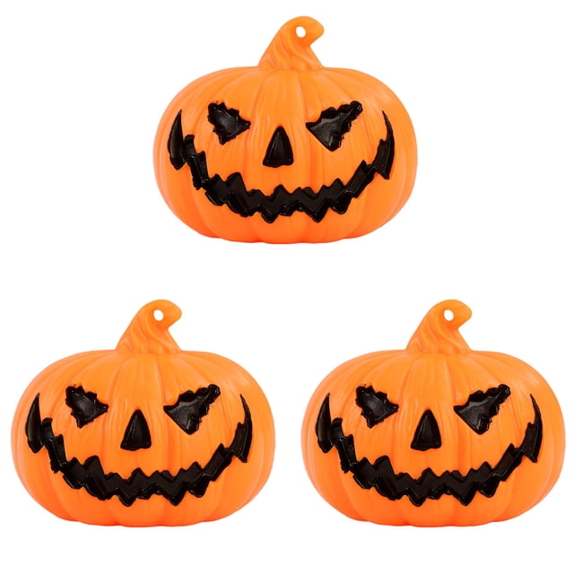 Adorno Creativo Alimentado Por Batería Halloween Calabaza Luminosa 3 Uds Ndcxsfigh