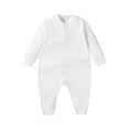 thumbnail image 2 of XIMIN Baby Cute Graphic Onesie Outfits, Infant Boys Girls Soft Cotton Jumpsuits, Button Down Long Sleeve Bodysuit, 2 of 7