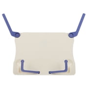 HEATSHAKING Blue Foldable Music Stand with Compact Design, Adjustable Angles, ABS for Recording Studio
