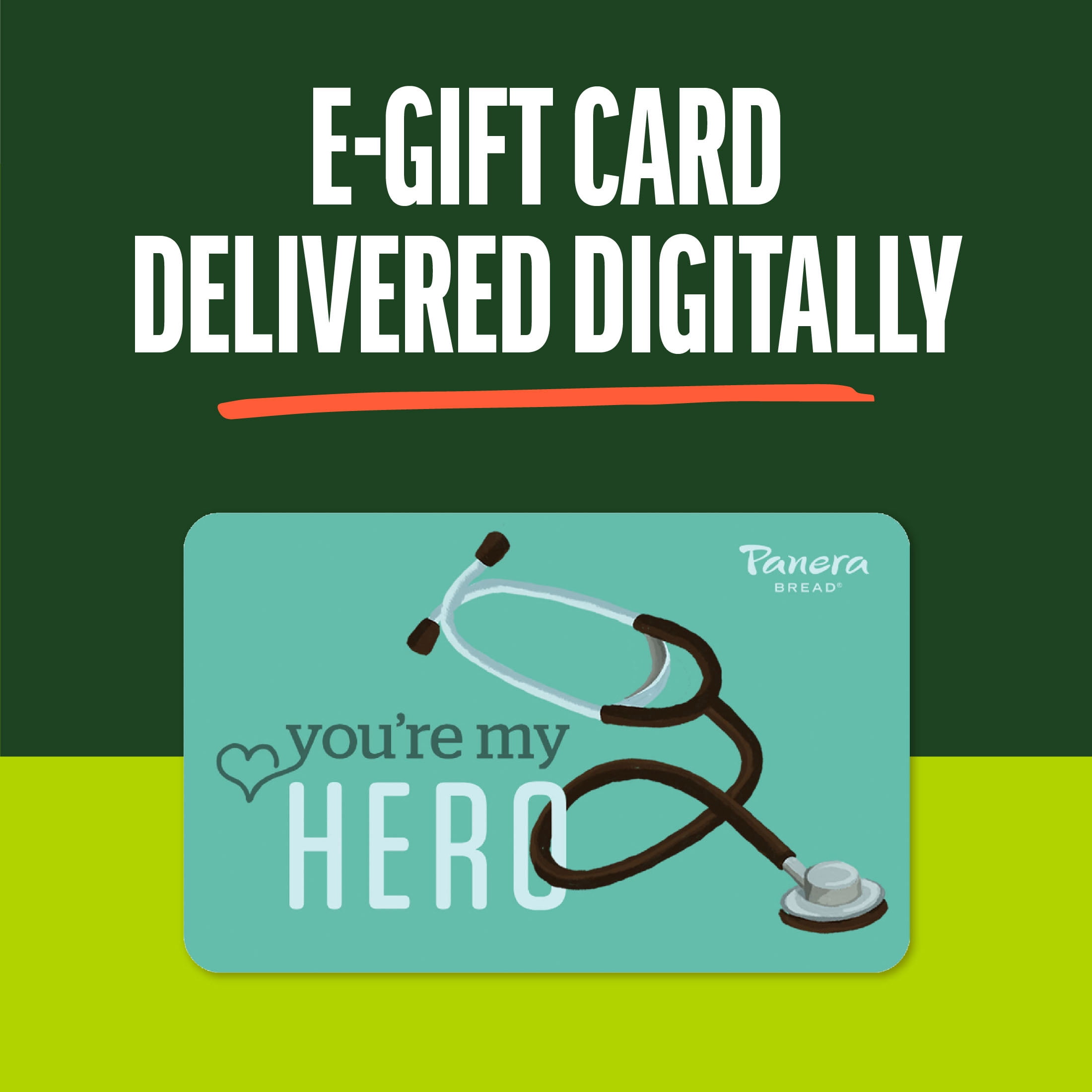Panera Bread® $10 Thank You Hero eGift Card [Email Delivery]