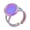 Multicolor, variant on Stainless Steel Ring Base Adjustable Ring Blank Cabochon Ring Blank Base Flat Bezel Tray for Jewelry Making DIY Craft