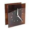 thumbnail image 2 of Siruishop Table Clock Acrylic Stylish Decorative Clock for Study Room Home Living Room Clear Coffee, 2 of 8
